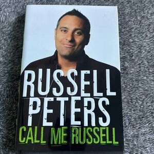 Russell peters call me Russell hardcover book